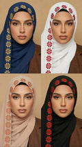 Full Set Tatreez Hijab